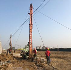 伙牌污水處理廠(chǎng)降水井施工