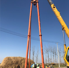姚劉村機(jī)電井施工